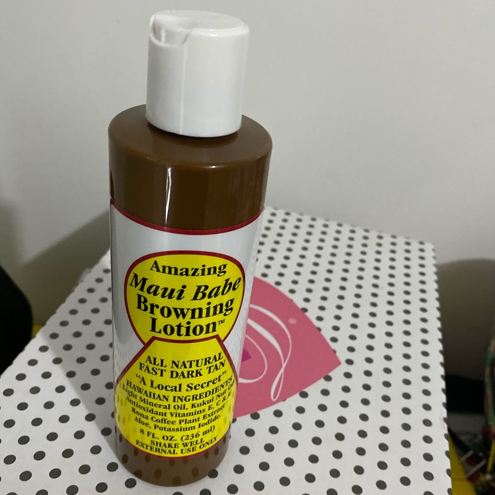 Maui babe browning lotion